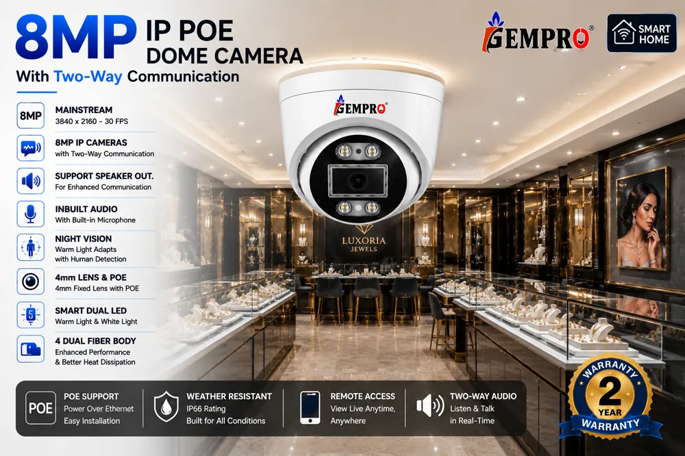 8MP Dome