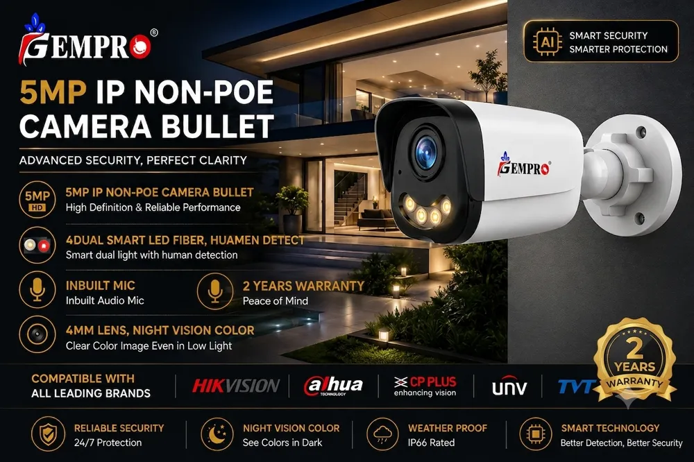 4MP Bullet Non-PoE